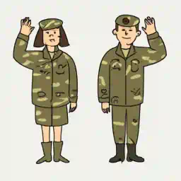 Camouflage Clothing Illustration